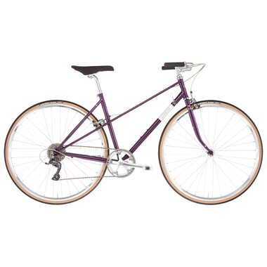 Bicicleta de paseo CREME ECHO UNO MIXTE Violeta 2021 0